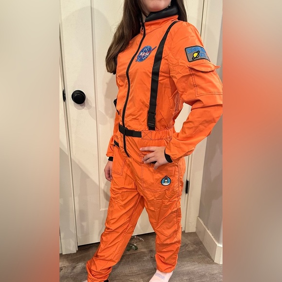 Dolls Kill NASA-TY Flight Suit Costume Sz small Halloween Space Astronaut - Picture 2 of 9